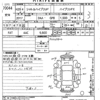 Honda SHUTTLE лот № 70044 оценка 3  с аукциона в Японии 10