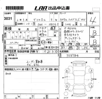 Mitsubishi DELICA D2 лот № 3031 оценка 4  с аукциона в Японии 5