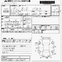 Honda VAMOS лот № 9230 оценка 3.5  с аукциона в Японии 7