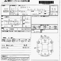 BMW MINI лот № 8231 оценка 3.5  с аукциона в Японии 7