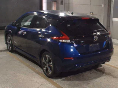 Nissan LEAF  с аукциона в Японии