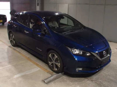 Nissan LEAF  с аукциона в Японии
