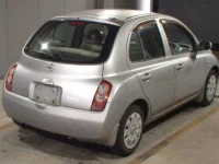 Nissan MARCH лот № 8346 оценка 3  с аукциона в Японии 4