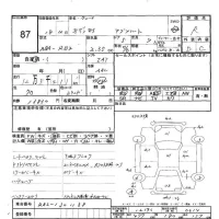 Honda ODYSSEY лот № 87 оценка R  с аукциона в Японии 6