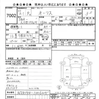 Toyota AURIS лот № 7002 оценка 3.5  с аукциона в Японии 8