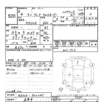 Mazda FLAIR лот № 520 оценка 4  с аукциона в Японии 6