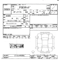 Daihatsu TERIOS KID лот № 3593 оценка -  с аукциона в Японии 5