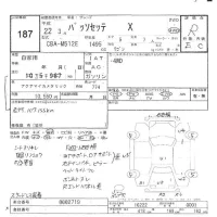 Toyota PASSO SETTE лот № 187 оценка R  с аукциона в Японии 6