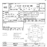 Toyota PIXIS MEGA лот № 632 оценка 3  с аукциона в Японии 6