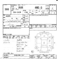 Mitsubishi RVR лот № 366 оценка R  с аукциона в Японии 6
