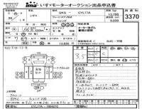 Isuzu TRUCK лот № 3370 оценка 3.5  с аукциона в Японии 4