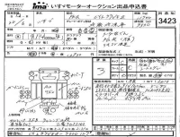 Isuzu TRUCK лот № 3423 оценка 3  с аукциона в Японии 3