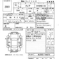 Mazda FLAIR лот № 2001 оценка 3.5  с аукциона в Японии 6