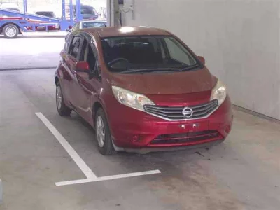 Nissan NOTE  с аукциона в Японии