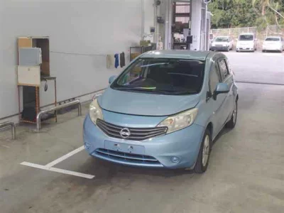 Nissan NOTE  с аукциона в Японии