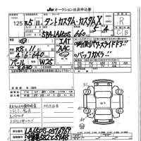 Daihatsu TANTO лот № 125 оценка R  с аукциона в Японии 7