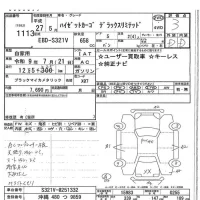 Daihatsu HIJET VAN лот № 1113 оценка 3  с аукциона в Японии 7