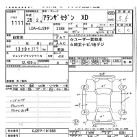 Mazda ATENZA SEDAN лот № 1111 оценка 3.5  с аукциона в Японии 7