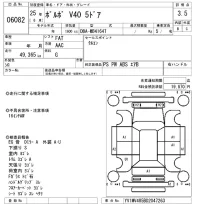 Volvo V40 лот № 6082 оценка 3.5  с аукциона в Японии 5
