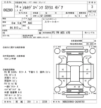 Mercedes-Benz S CLASS лот № 6280 оценка 3  с аукциона в Японии 5