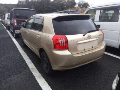 Toyota COROLLA RUNX  с аукциона в Японии