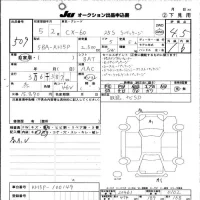 Mazda CX-60 лот № 509 оценка 4.5  с аукциона в Японии 10
