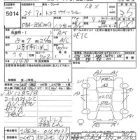 Toyota WISH лот № 5014 оценка 3.5  с аукциона в Японии 7