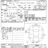 Volkswagen GOLF лот № 3594 оценка 3.5  с аукциона в Японии 7