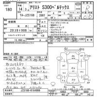 Toyota ARISTO лот № 180 оценка R  с аукциона в Японии 7