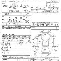 Toyota AURIS лот № 219 оценка R  с аукциона в Японии 7