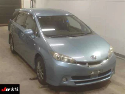 Toyota WISH  с аукциона в Японии