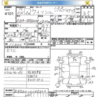Toyota WISH лот № 4101 оценка 3.5  с аукциона в Японии 5
