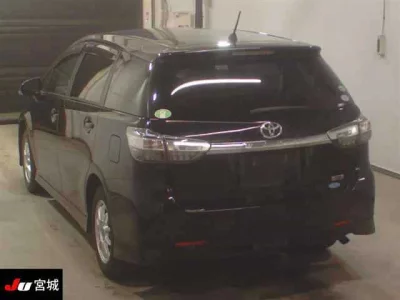 Toyota WISH  с аукциона в Японии