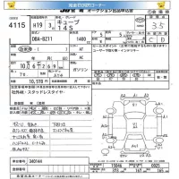 Nissan CUBE лот № 4115 оценка 3.5  с аукциона в Японии 5