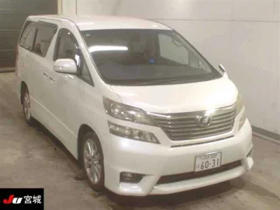 Toyota VELLFIRE  с аукциона в Японии