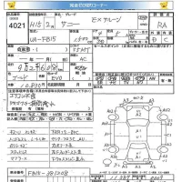 Nissan SUNNY лот № 4021 оценка RA  с аукциона в Японии 5