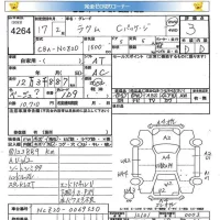 Toyota RAUM лот № 4264 оценка 3  с аукциона в Японии 5