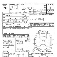 Toyota ALPHARD лот № 747 оценка 3  с аукциона в Японии 8