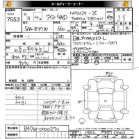 Nissan DAYZ лот № 7553 оценка 3.5  с аукциона в Японии 8