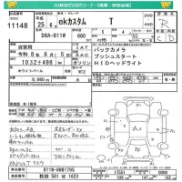 Mitsubishi EK CUSTOM лот № 11148 оценка R  с аукциона в Японии 4