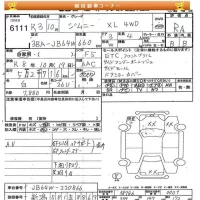 Suzuki JIMNY лот № 6111 оценка RA  с аукциона в Японии 7