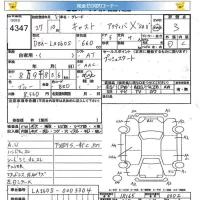 Daihatsu Cast лот № 4347 оценка 3  с аукциона в Японии 5