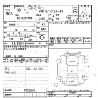 Toyota HIACE лот № 508 оценка 3.5  с аукциона в Японии 8