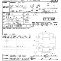 Suzuki SWIFT лот № 3032 оценка 4  с аукциона в Японии 7