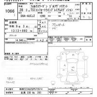 Volkswagen GOLF VARIANT лот № 1066 оценка 4  с аукциона в Японии 5