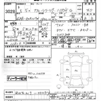 Toyota COROLLA TOURING лот № 3028 оценка 4.5  с аукциона в Японии 7