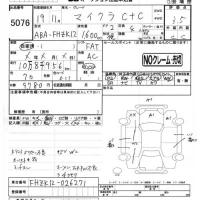 Nissan MICRA лот № 5076 оценка 3.5  с аукциона в Японии 4