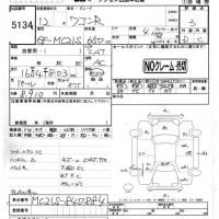Suzuki WAGON R лот № 5134 оценка 3  с аукциона в Японии 4