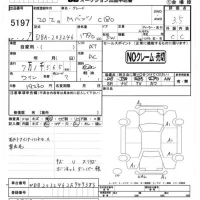 Mercedes-Benz C CLASS WAGON лот № 5197 оценка 3.5  с аукциона в Японии 4
