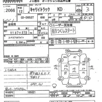 Suzuki CARRY TRUCK лот № 2066 оценка 3  с аукциона в Японии 9